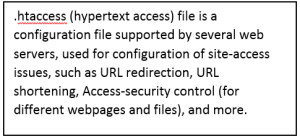 htaccess