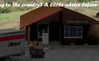 Some Advice Before You Move To The Country