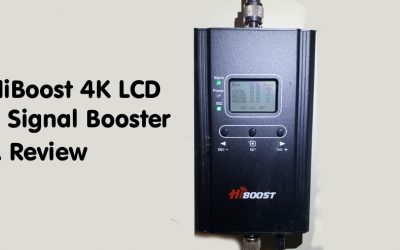 The HiBoost 4K LCD Phone Signal Booster, A Review