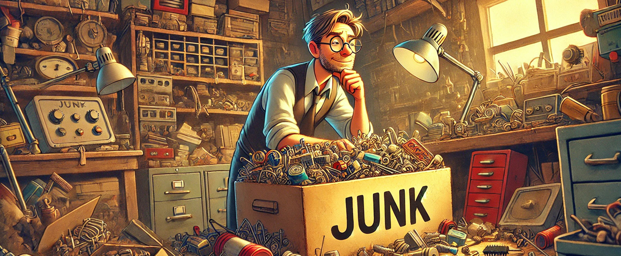 In Defense Of My Junk Box: Married to An Engineer