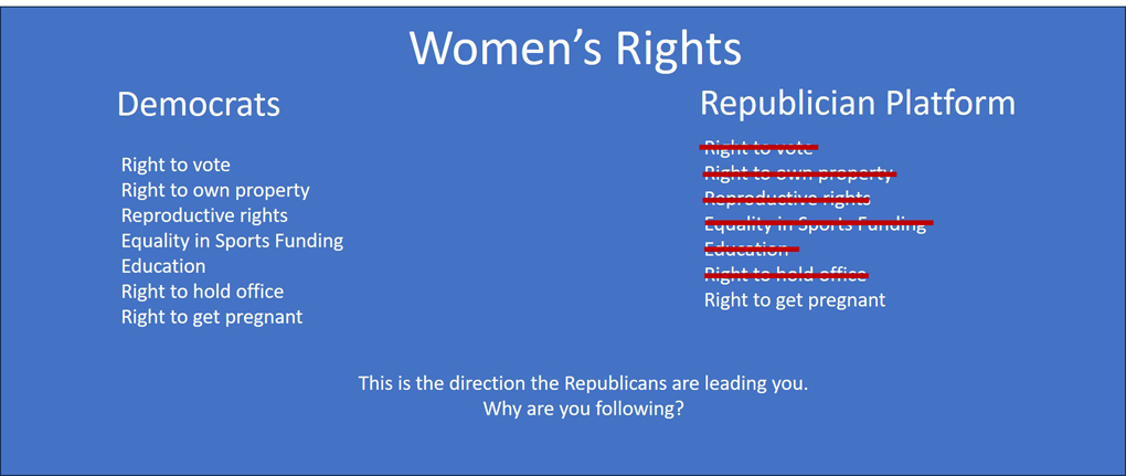 Why Are Any Women Supporting Republicans Right Now?