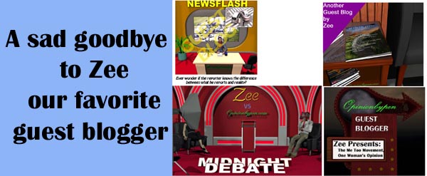 A Sad Goodbye To Zee, Our Favorite Guest Blogger
